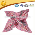 Высокое качество Красивый дизайн 100% Silk Satian OEM и ODM Service Сделайте свой собственный шарф